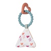 image:imageMary Meyer Baby Teether Toy Simply Silicone Teething Ring with Soft Squeaker 9Inches Heart