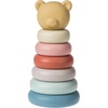 image:imageMary Meyer Baby and Toddler Toys Simply Silicone Stacking Rings for 6 Months Old Preschool Gifts 6Inches TeddyTeddy