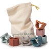image:imageMary Meyer Baby and Toddler Toys Simply Silicone Stacking amp Sorting Shapes with Drawstring Bag for 12 Months Old Preschool Gifts 7 x 7Inches Animal Star Heart Shapes
