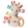 image:imageMary Meyer Taggies Soft Baby Rattle with Teether Ring and Sensory Tags 6Inches Tilly Giraffe