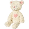image:imageMary Meyer Teddy Bear  Putty Collection Super Soft Stuffed Animal Plush Classic Toy Plushie 17 Medium Shadow GreyPink Heart