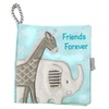 image:imageMary Meyer Touch amp Feel Soft Cloth Book with Crinkle Paper and Squeaker Afrique Boutique Friends Forever
