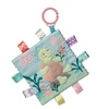 image:imageTaggies Crinkle Me Toy with Baby Paper amp Squeaker with Sensory Tags 6 x 6inches Tippy Turtle