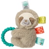 image:imageTaggies Soothing Sensory Stuffed Animal Security Blanket Molasses Sloth 13 x 13InchesBaby Rattle