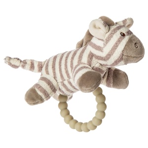 image:imageMary Meyer Afrique Teether Baby Rattle 5Inches Zebra