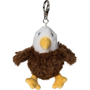 image:imageMary Meyer Bag Charm Mini Stuffed Animal ClipOn Keychain Backpack Accessory 5Inches Orange MonsterBrown  White Bald Eagle