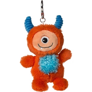 image:imageMary Meyer Bag Charm Mini Stuffed Animal ClipOn Keychain Backpack Accessory 5Inches Orange MonsterOrange Monster