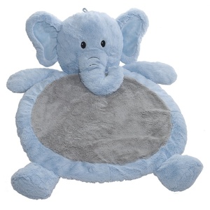 image:imageMary Meyer Bestever Baby Mat Blue ElephantElephant Blue