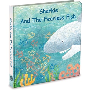 image:imageMary Meyer Board Book Storytime Books for Babies and Toddlers 8 x 8Inches The Not So Very Scary MonstersSharkie and the Fearless Fish