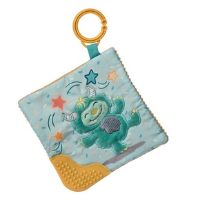 image:imageMary Meyer Crinkle Teether Toy with Baby Paper and Squeaker 6 x 6Inches Cream Giddy Up PonyMookie Monster