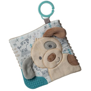 image:imageMary Meyer Crinkle Teether Toy with Baby Paper and Squeaker 6 x 6Inches Cream Giddy Up PonySparky Puppy