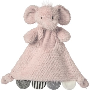 image:imageMary Meyer Lovey Baby amp Toddler Stuffed Animal Activity Blanket Plush Soft Snuggle Toy 12Inches Afrique Pink Blossom ElephantAfrique Blossom Elephant