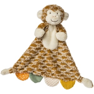 image:imageMary Meyer Lovey Baby amp Toddler Stuffed Animal Activity Blanket Plush Soft Snuggle Toy 12Inches Afrique Pink Blossom ElephantAfrique Monkey