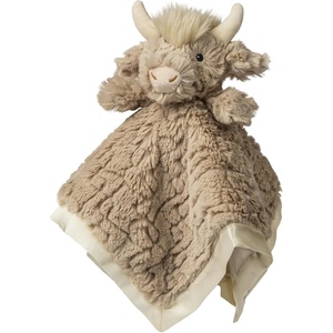 image:imageMary Meyer Lovey Putty Nursery Baby amp Toddler Stuffed Animal Security Blanket Soft Snuggle Toy 13 x 13Inches Brown Highland Cow