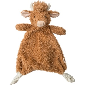 image:imageMary Meyer Lovey for Babies Again Friends Soft Snuggle Toy Made from Recycled Materials 11Inches DinosaurHighland Cow