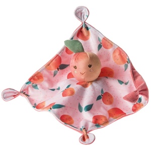 image:imageMary Meyer Sweet Soothie Lovey Security Blanket 10 x 10inches CactusPeach