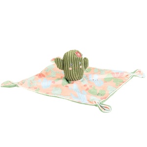image:imageMary Meyer Sweet Soothie Lovey Security Blanket 10 x 10inches CactusSweet Cactus