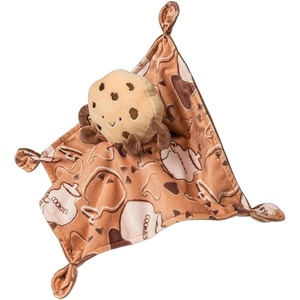 image:imageMary Meyer Sweet Soothie Lovey Security Blanket 10 x 10inches Chocolate Chip Cookie