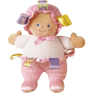 image:imageTaggies Baby Doll Huggable Plush Soft Toy with Sensory Tags 8Inches CutieCutie