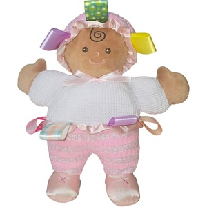 image:imageTaggies Baby Doll Huggable Plush Soft Toy with Sensory Tags 8Inches CutieSweetie