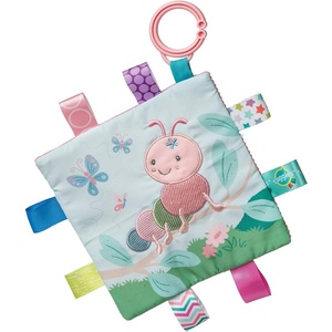 image:imageTaggies Crinkle Me Toy with Baby Paper amp Squeaker with Sensory Tags 65 x 65inches Camilla Caterpillar