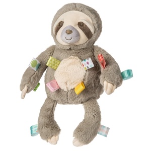image:imageTaggies Soothing Sensory Stuffed Animal Security Blanket Molasses Sloth 13 x 13InchesSoft Toy