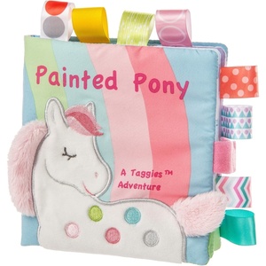 image:imageTaggies Soothing Sensory Stuffed Animal Security Blanket Painted Pony 13 x 13Inches1 Count