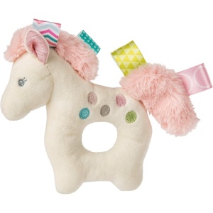 image:imageTaggies Soothing Sensory Stuffed Animal Security Blanket Painted Pony 13 x 13Inches6 Inch Pack of 1