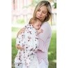 image:imageLulujo Baby Hello World Newborn Hat and Swaddle Blanket Set Hugs amp KissesEucalyptus