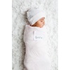 image:imageLulujo Baby Hello World Newborn Hat and Swaddle Blanket Set Hugs amp KissesPink