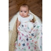 image:imageLulujo Baby Swaddle Blanket Unisex Softest 100 Cotton Muslin Swaddle Blanket Neutral Receiving Blanket for Girls amp Boys  47in x 47in JungleButterfly