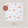 image:imageLulujo Baby Swaddle Blanket Unisex Softest 100 Cotton Muslin Swaddle Blanket Neutral Receiving Blanket for Girls amp Boys  47in x 47in JungleForest Friends
