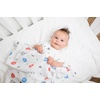 image:imageLulujo Baby Swaddle Blanket Unisex Softest 100 Cotton Muslin Swaddle Blanket Neutral Receiving Blanket for Girls amp Boys  47in x 47in JungleHockey