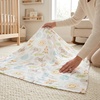 image:imageLulujo Baby Swaddle Blanket Unisex Softest 100 Cotton Muslin Swaddle Blanket Neutral Receiving Blanket for Girls amp Boys  47in x 47in JungleJungle
