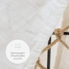 image:imageLulujo Baby Swaddle Blanket Unisex Softest 100 Cotton Muslin Swaddle Blanket Neutral Receiving Blanket for Girls amp Boys  47in x 47in JungleLittle Fawns