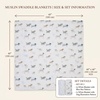 image:imageLulujo Baby Swaddle Blankets  Unisex Softest Breathable Cotton Muslin Swaddle Blanket Set  Neutral Receiving Blanket for Girls amp Boys  40in x 40in  Vintage Floral amp Dragonfly  2CountPuppy Dog  Stars
