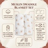 image:imageLulujo Baby Swaddle Blankets  Unisex Softest Breathable Cotton Muslin Swaddle Blanket Set  Neutral Receiving Blanket for Girls amp Boys  40in x 40in  Vintage Floral amp Dragonfly  2CountRainbows  Suns