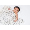 image:imageLulujo Baby Swaddle Blankets  Unisex Softest Breathable Cotton Muslin Swaddle Blanket Set  Neutral Receiving Blanket for Girls amp Boys  40in x 40in  Vintage Floral amp Dragonfly  2CountMudcloth  Blackbirds