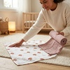image:imageLulujo Baby Swaddle Blankets  Unisex Softest Breathable Cotton Muslin Swaddle Blanket Set  Neutral Receiving Blanket for Girls amp Boys  40in x 40in  Vintage Floral amp Dragonfly  2CountMushroom  Sand