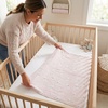 image:imageLulujo Baby Swaddle Blankets  Unisex Softest Breathable Cotton Muslin Swaddle Blanket Set  Neutral Receiving Blanket for Girls amp Boys  40in x 40in  Vintage Floral amp Dragonfly  2CountVintage Floral  Dragonfly
