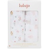 image:imageLulujo Baby Swaddle Blankets  Unisex Softest Breathable Cotton Muslin Swaddle Blanket Set  Neutral Receiving Blanket for Girls amp Boys  40in x 40in  Vintage Floral amp Dragonfly  2CountKitty Cat  Flowers