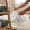 image:imageLulujo Baby Swaddle Blankets  Unisex Softest Breathable Cotton Muslin Swaddle Blanket Set  Neutral Receiving Blanket for Girls amp Boys  40in x 40in  Vintage Floral amp Dragonfly  2CountBunnies  Fern