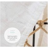 image:imageLulujo Unisex Breathable Cotton Muslin Security Blanket with Silky Satin Trim Neutral Comforting Blanket 16 x 16 GolfButterfly