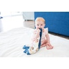 image:imageLulujo Unisex Breathable Cotton Muslin Security Blanket with Silky Satin Trim Neutral Comforting Blanket 16 x 16 GolfDonuts