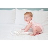 image:imageLulujo Unisex Breathable Cotton Muslin Security Blanket with Silky Satin Trim Neutral Comforting Blanket 16 x 16 GolfSwan
