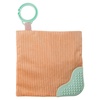 image:imageMary Meyer Crinkle Teether Toy with Baby Paper and Squeaker 6 x 6Inches Skippy SnailAmber Fawn