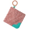 image:imageMary Meyer Crinkle Teether Toy with Baby Paper and Squeaker 6 x 6Inches Skippy SnailLittle But Fierce Leopard