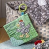 image:imageMary Meyer Crinkle Teether Toy with Baby Paper and Squeaker 6 x 6Inches Skippy SnailRocky Chicken