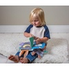 image:imageMary Meyer Cuddlebook Soft Cloth Book Baby Toddler Activity Toy 8 x 5Inches Leika Friends