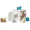 image:imageMary Meyer Leika Wooden Toys Shape Sorter Cube Montessori Toys for 18 Months Old Toddler Preschool Gifts 5 x 475Inches Woodland Animals